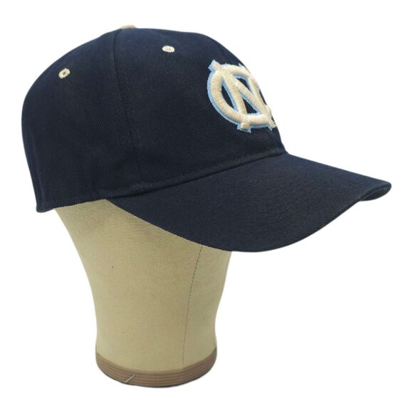 UNC Carolina Fitted 7 3/8 Cap Baseball Licensed NCAA Vintage 90s Hat C.O.D. - Picture 3 of 14